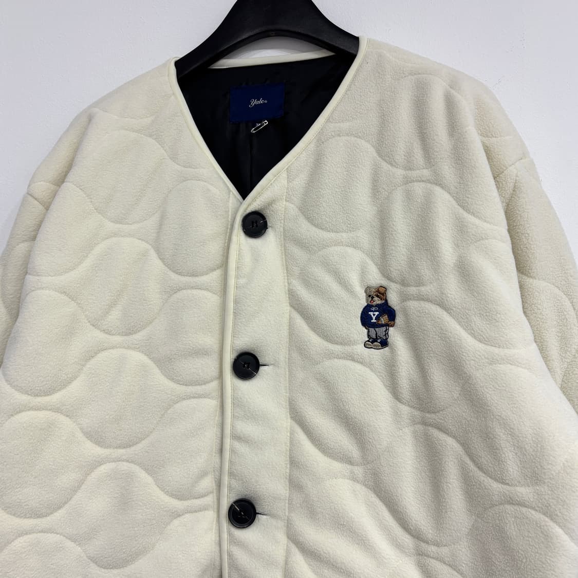 예일 퀼팅 플리스 후리스집업 상품이미지1