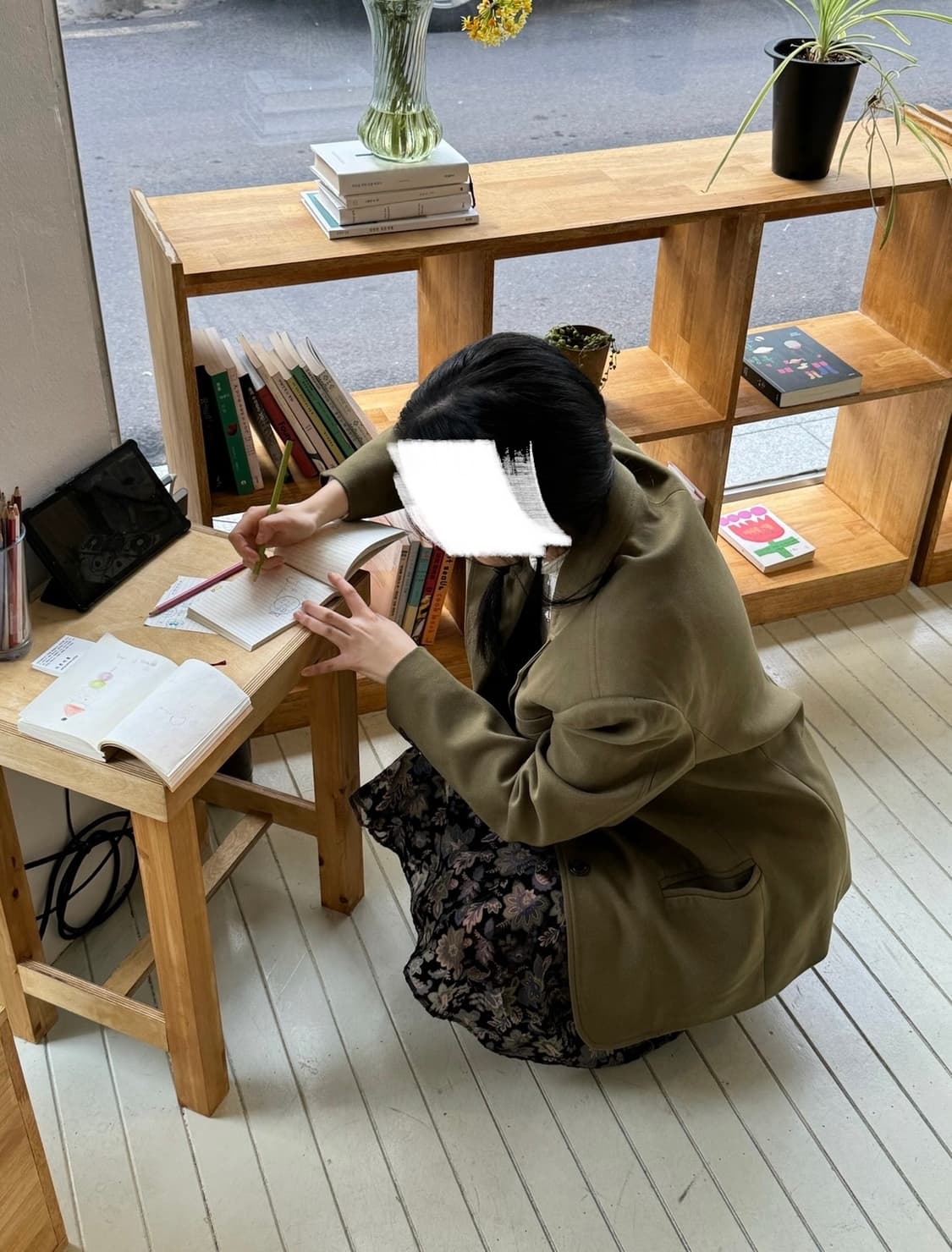 celitails 셀리테이즈 올리브 오버핏 자켓/블레이저 상품이미지1