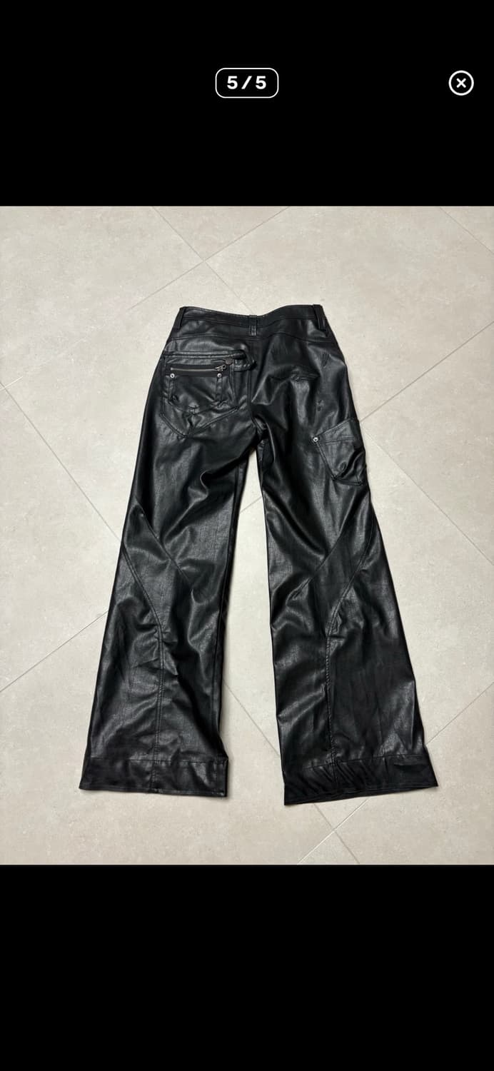 에이시넥틱스 레더 팬츠 s 상품이미지3