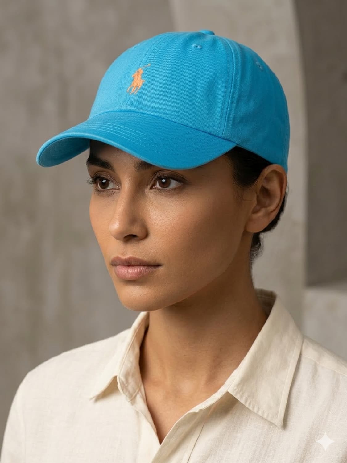 폴로 랄프로렌 볼캡 하늘색 원사이즈 상품이미지1