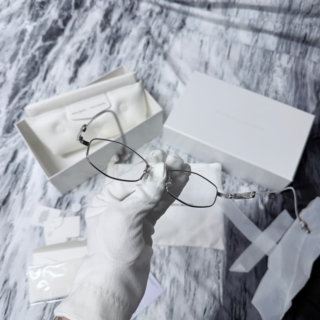 [OS] 젠틀 몬스터 x 메종 마르지엘라 MM218 실버 클리어 상품이미지3