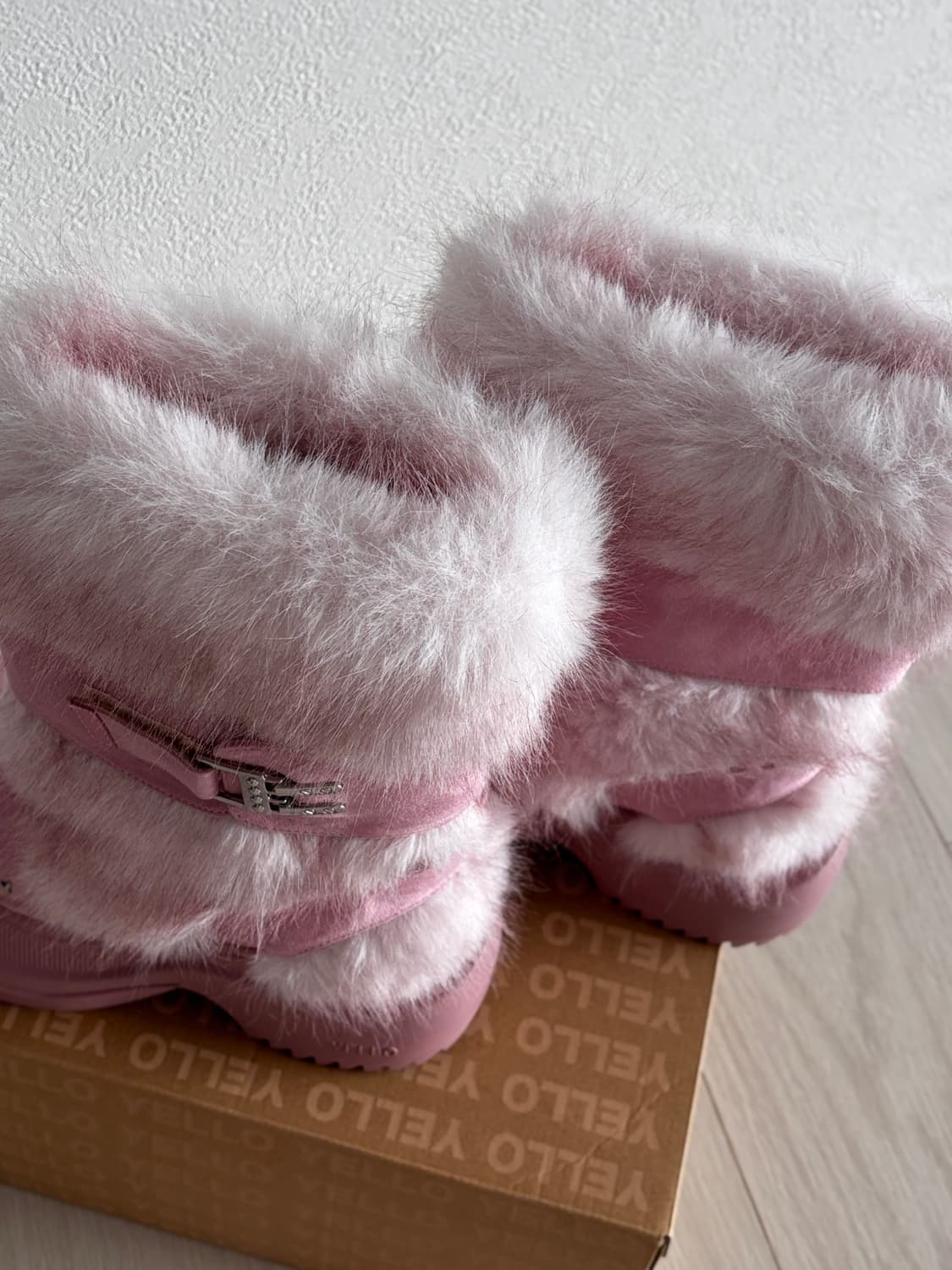 Yello 이엘로 옐로 MOLO 퍼 부츠 상품이미지8