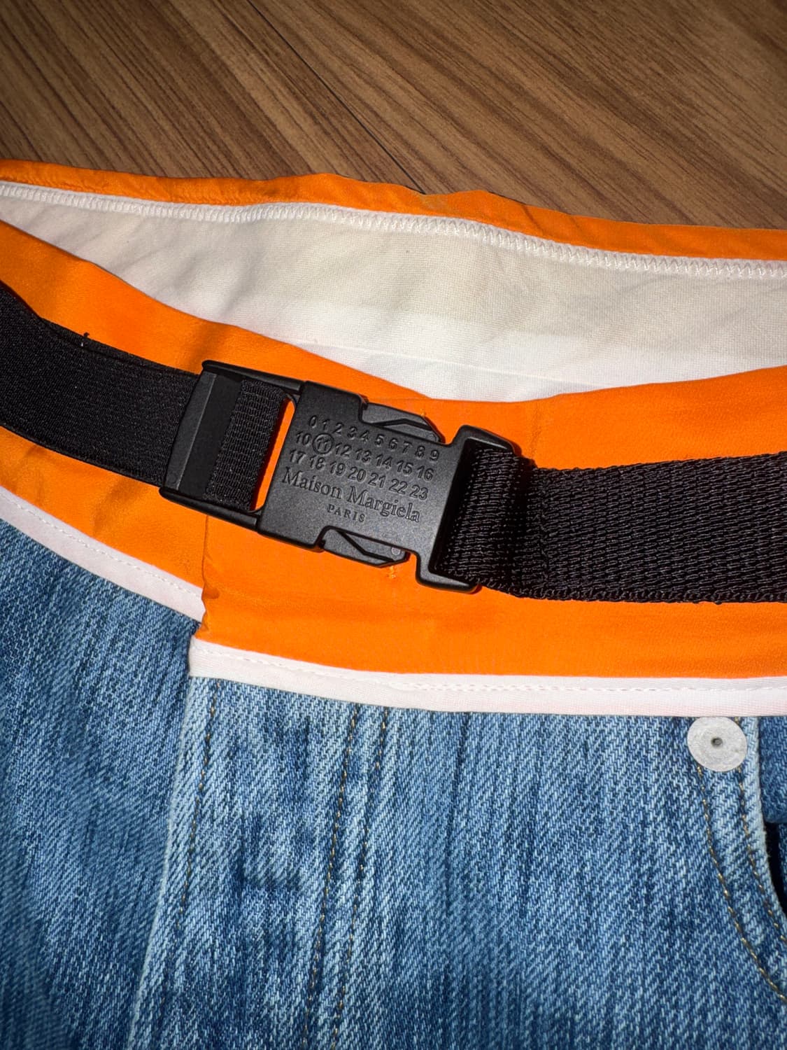 Maison Margiela Contrast Waistband Jeans 상품이미지5