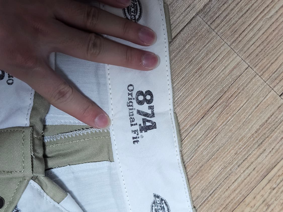 디키즈 874 코튼 팬츠 29사이즈 카키 상품이미지4