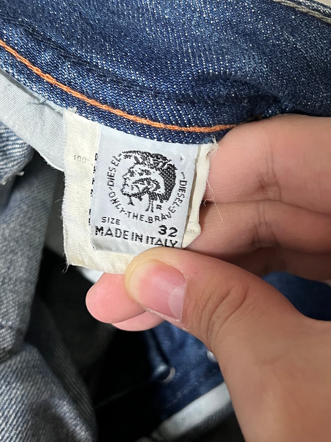 디젤 남성 청바지 데님팬츠 32 (이탈리아 제작) 상품이미지4