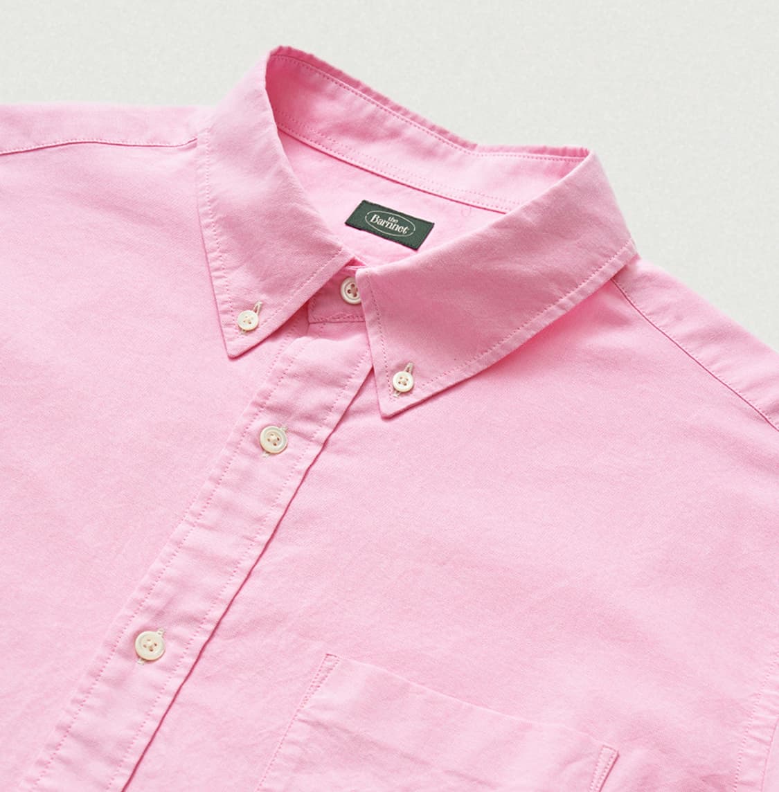 더 바넷 핑크 옥스포드 셔츠 상품이미지7