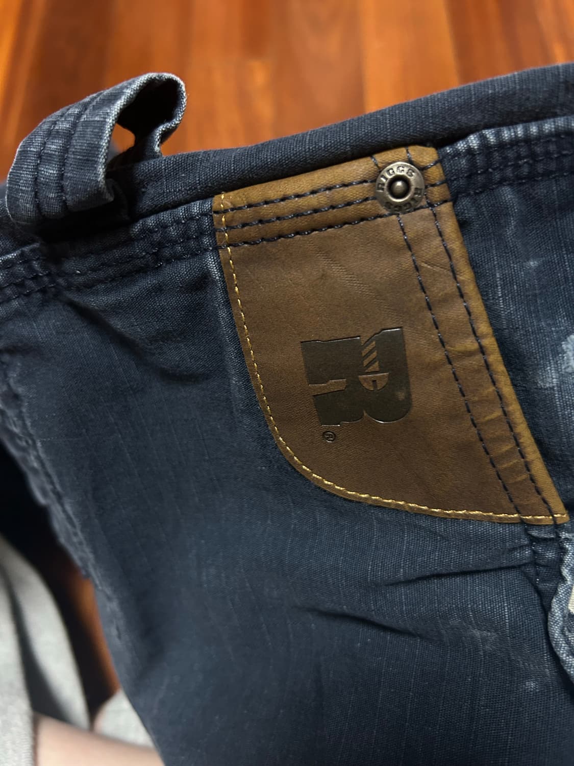 빈티지 네이비 카고바지 상품이미지5