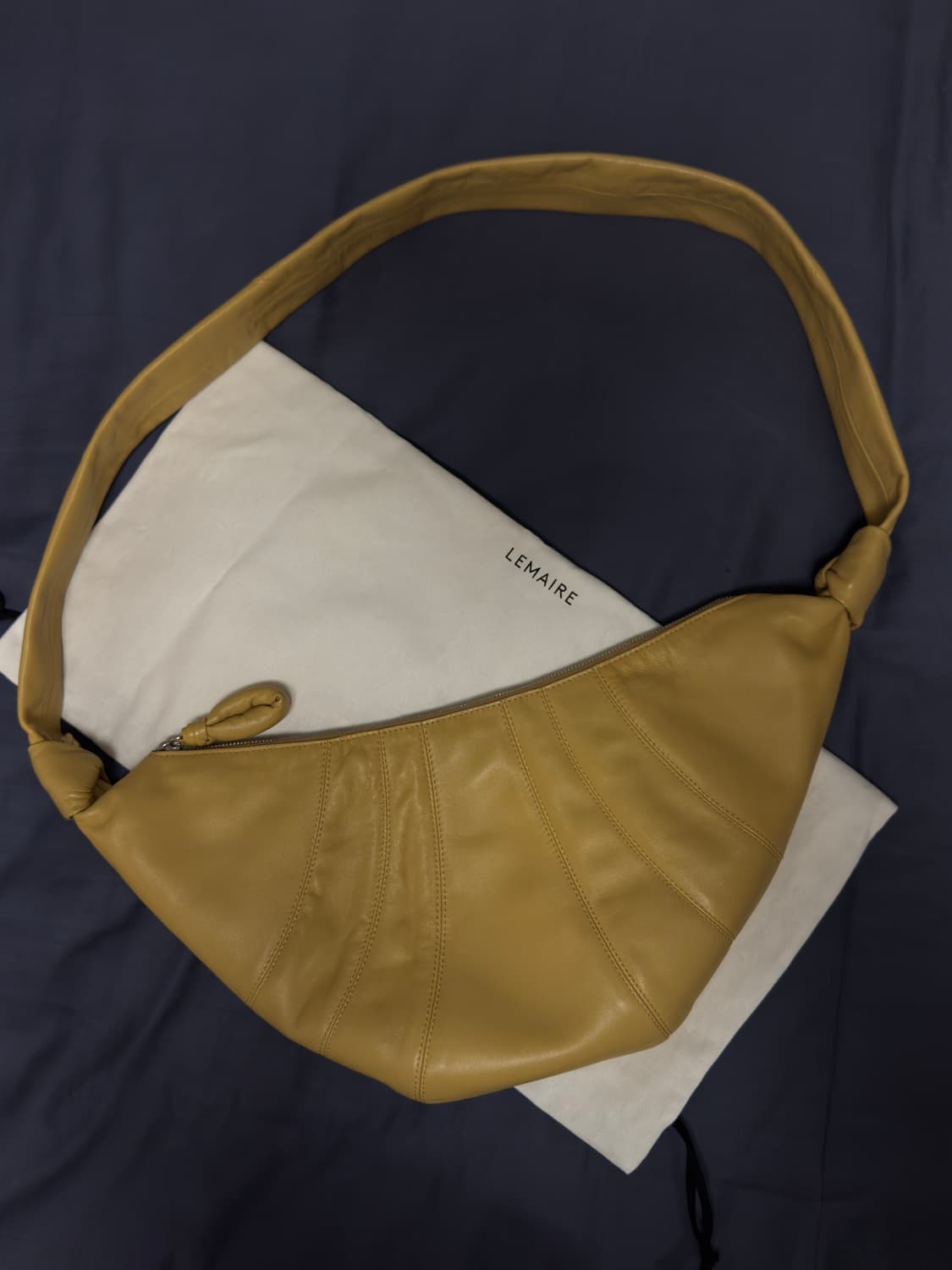 르메르 미디움 크루아상백 진저 상품이미지5