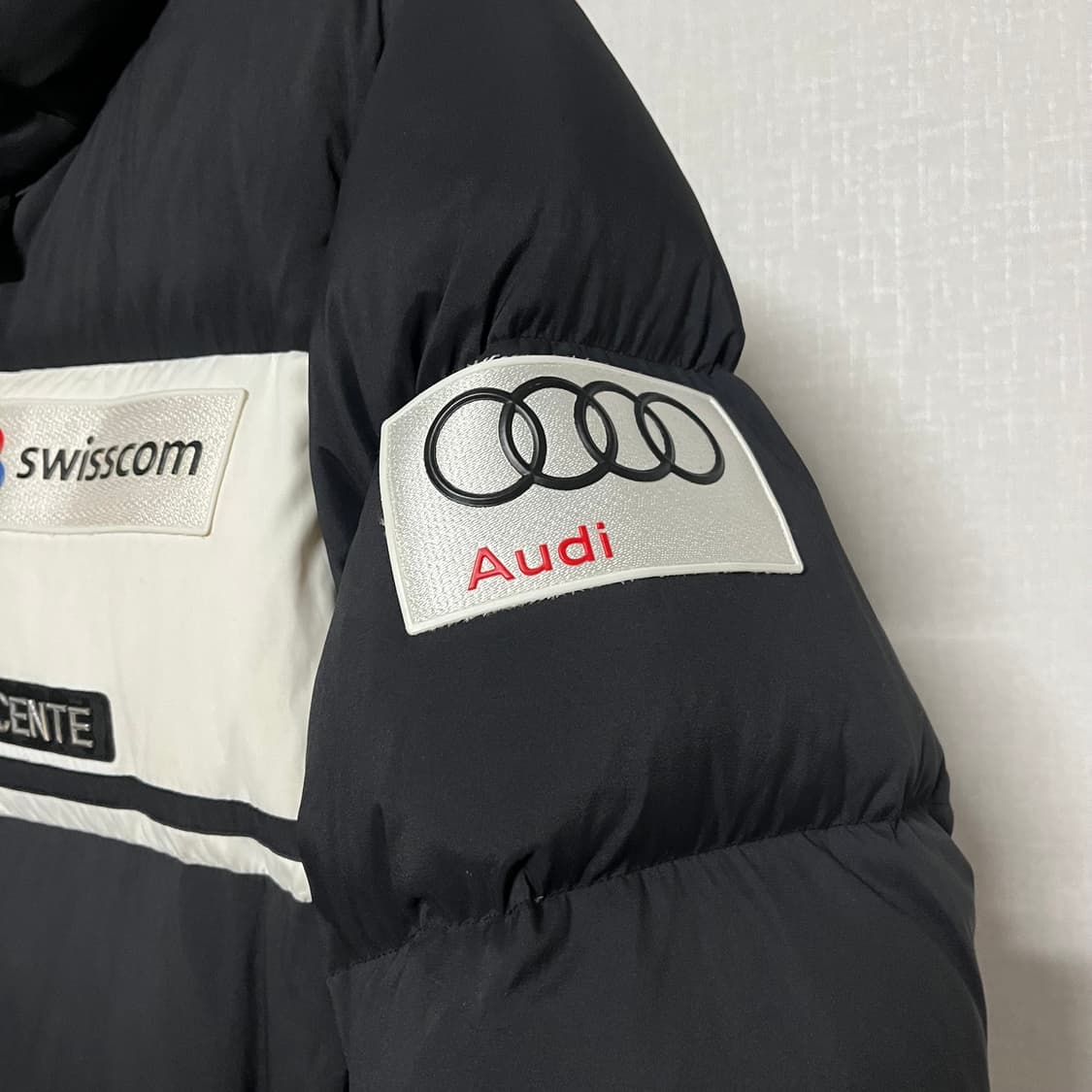 데상트 스폰서 롱패딩 M 상품이미지5