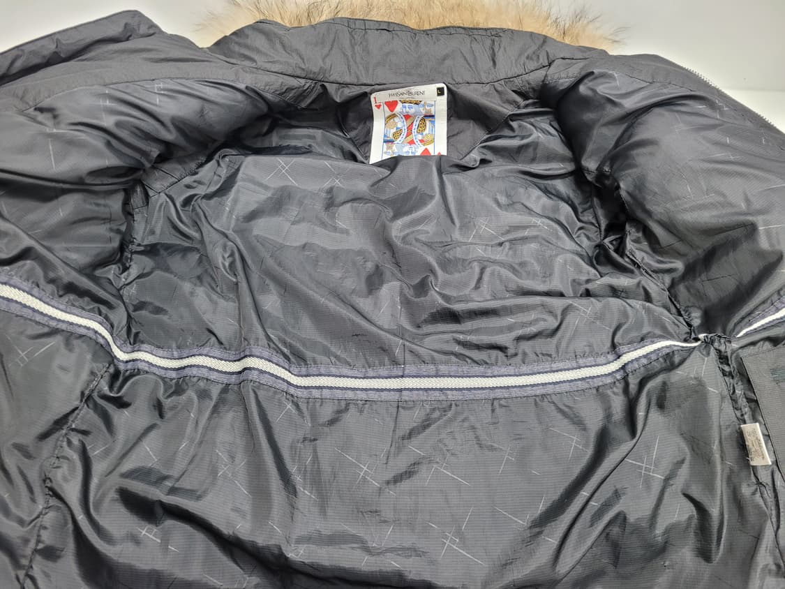 이브생로랑 80S~90S 킹하트 트럼프택 해골 백로고 패딩 / 남 L
 상품이미지7