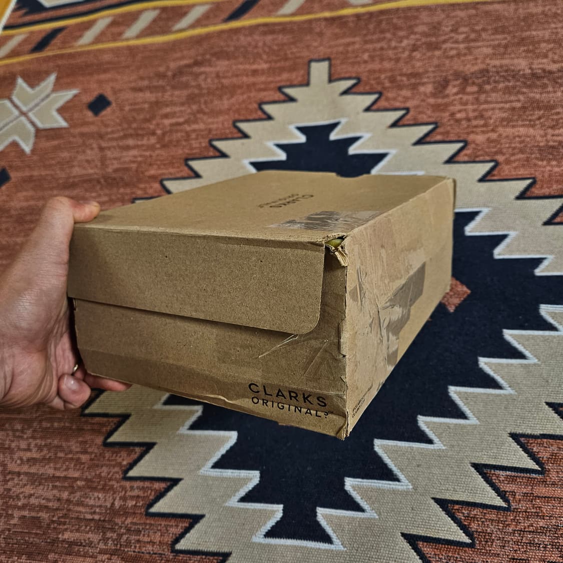 클락스 왈라비 부츠 메이플 체커보드 / 국내 미발매 상품이미지9