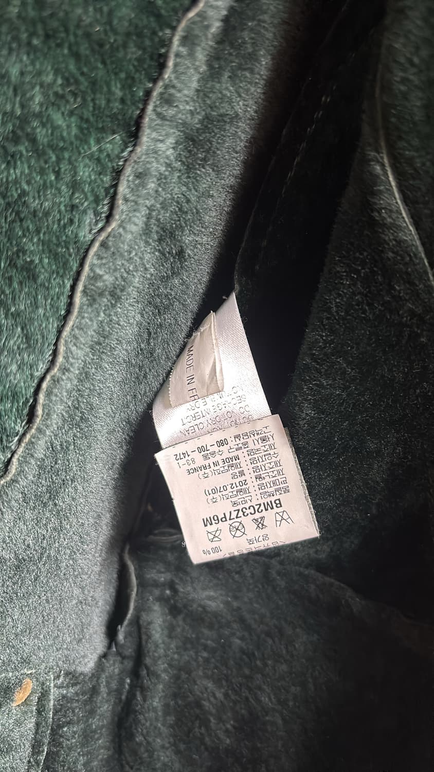 발망 램스킨 시어링 무스탕 바이커 레더자켓 36사이즈 상품이미지7