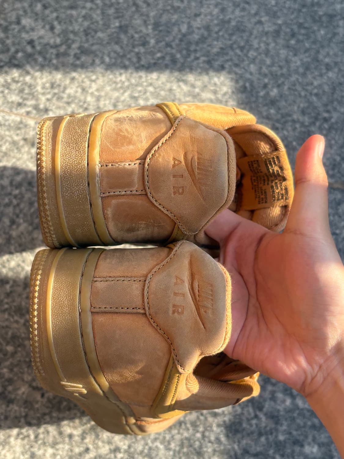 된장포스 (W) 나이키 에어포스 1 '07 WB 플랙스 위트 235 상품이미지3