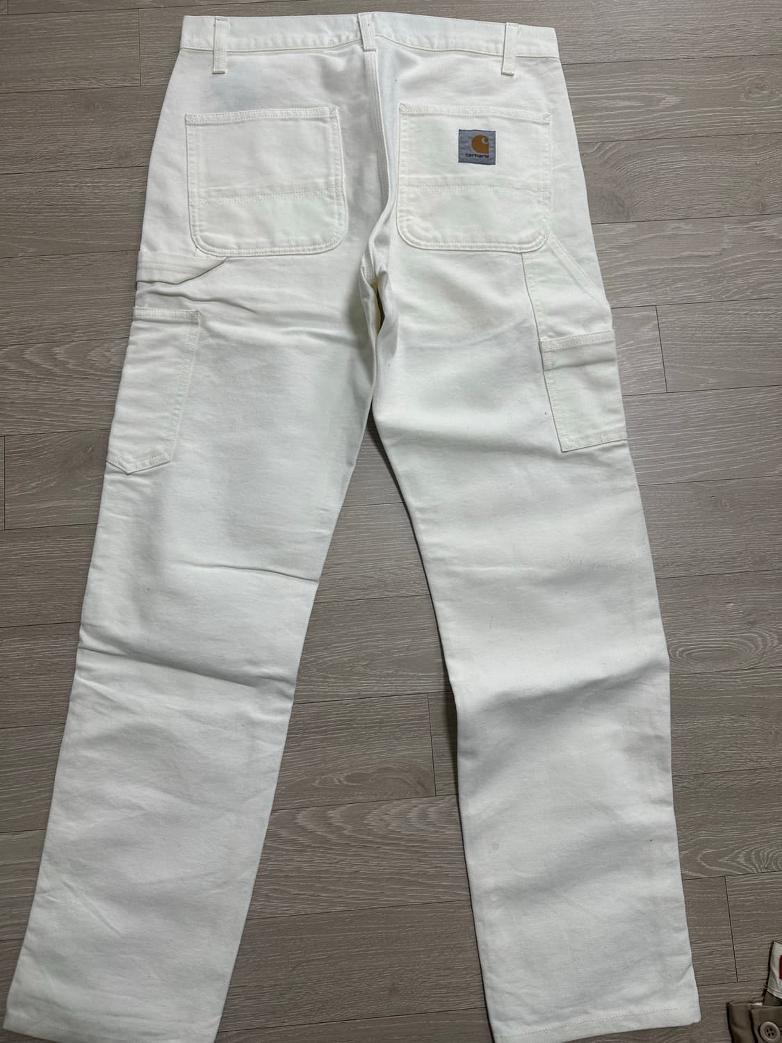 칼하트 싱글니 팬츠 크림컬러 29sz 상품이미지3