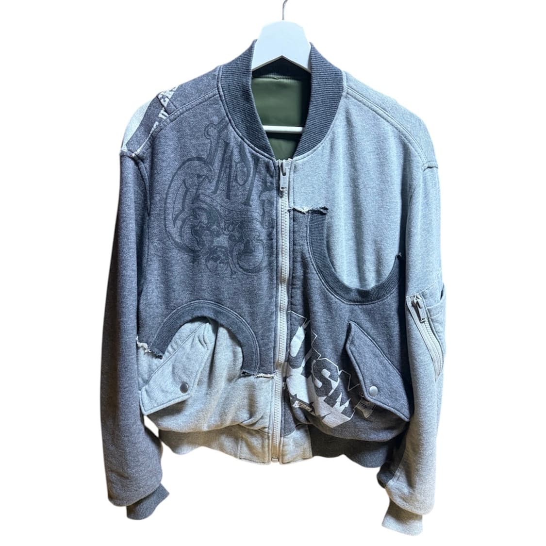 언더커버 22aw 페이퍼돌 리버시블 봄버 자켓 ma1 상품이미지1