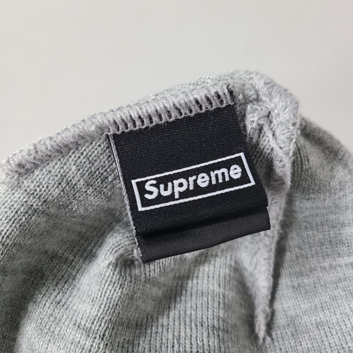 슈프림 X 뉴에라 박스로고 비니 헤더 그레이 OS 상품이미지6