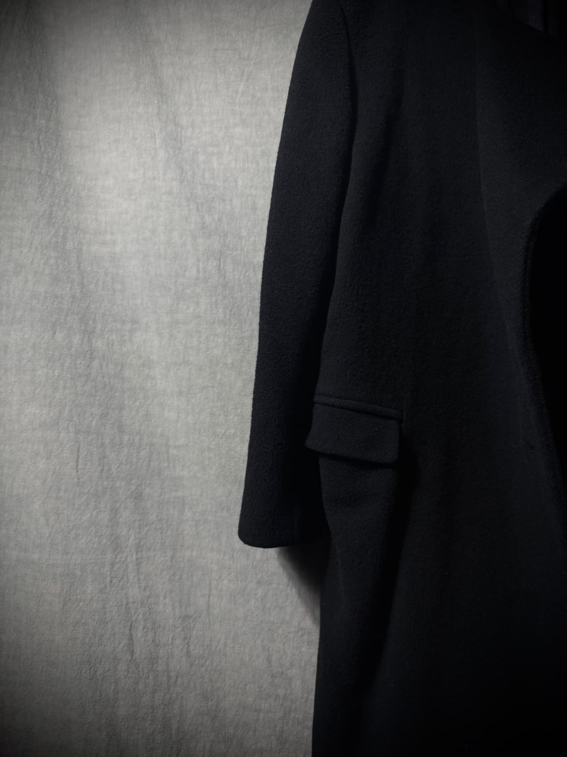 Jean Paul Gaultier Wool Asymmetric Coat  상품이미지7