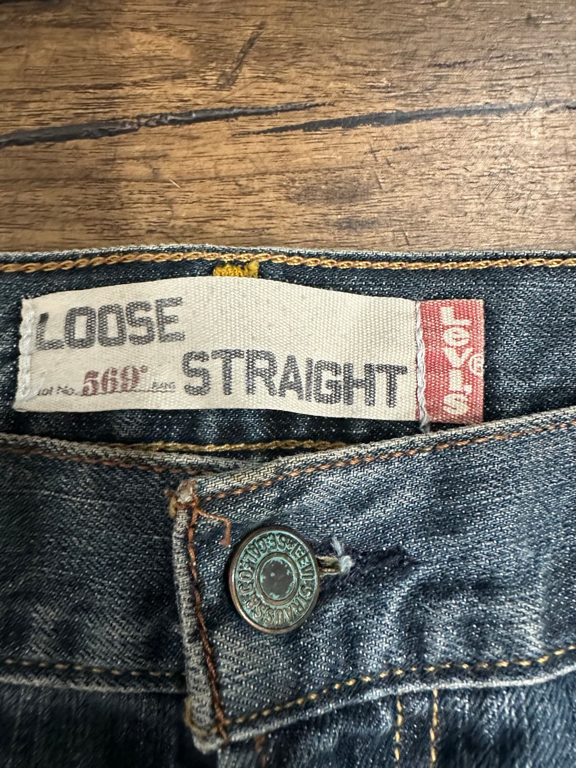 00s 리바이스 569 Loose Straight 멕시코 데님34 상품이미지7