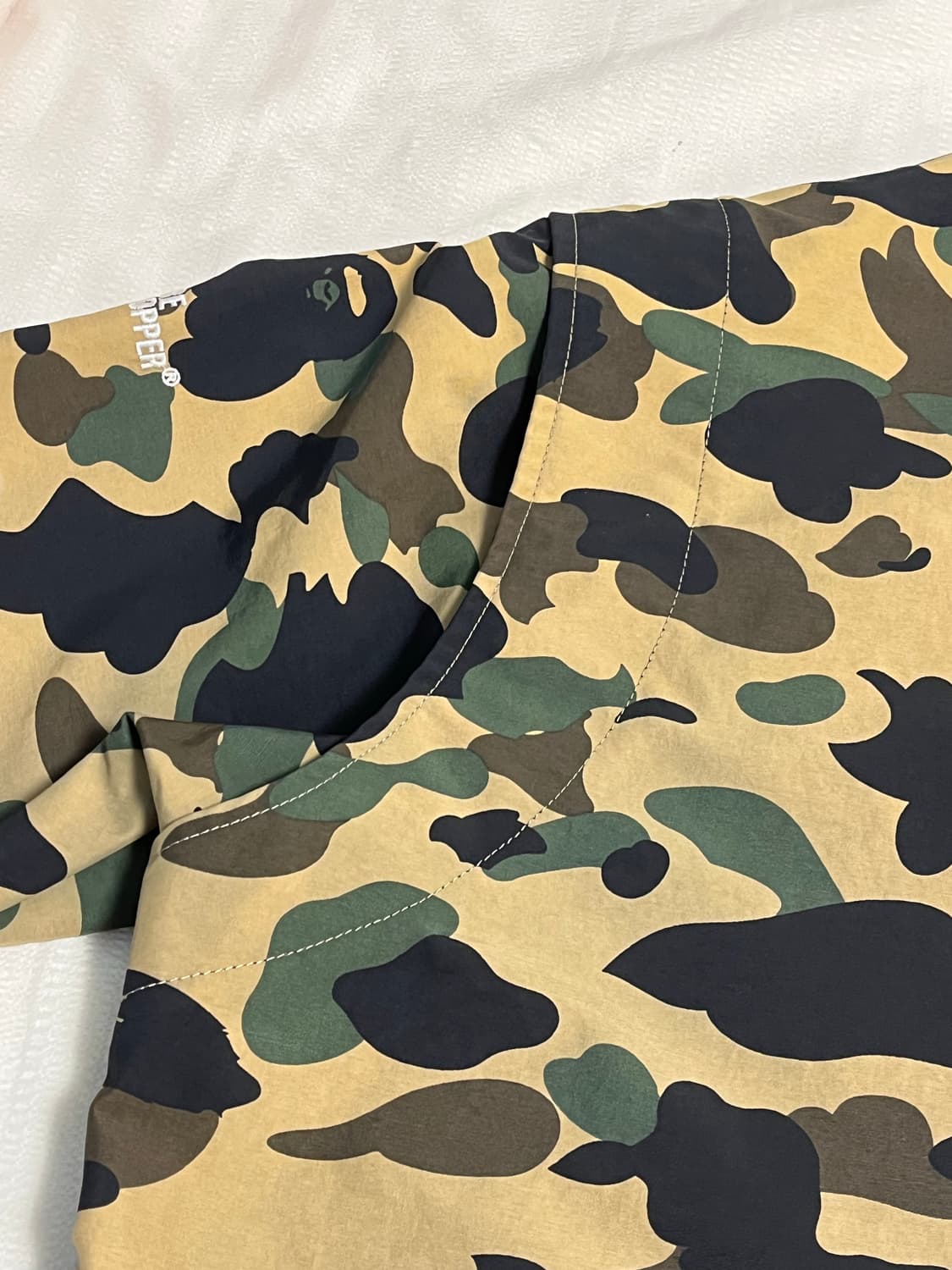 Bape Camouflage Wind Stopper Two-way JK 상품이미지3