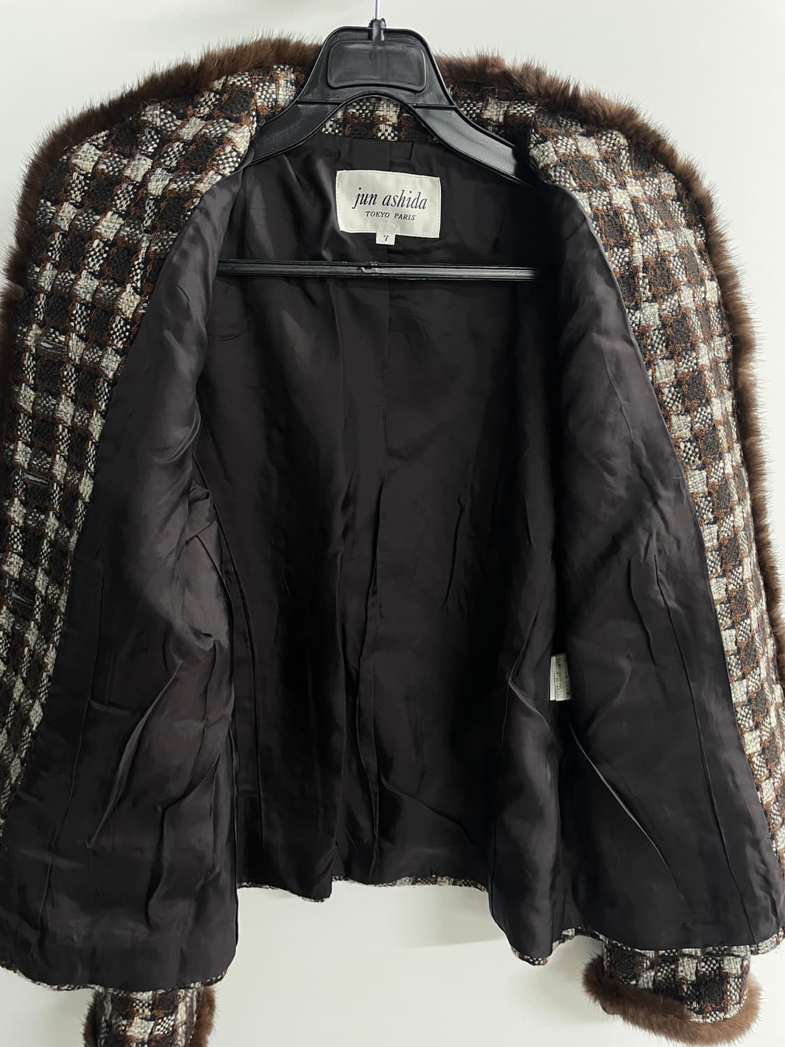 준아시다 밍크 양모 자켓 상품이미지7