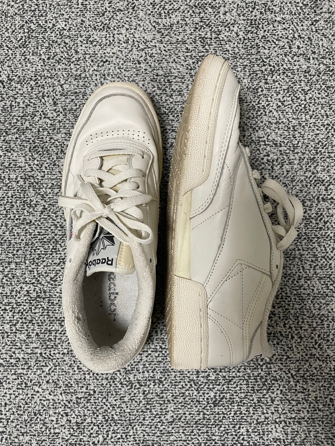 리복 클럽c 85 빈티지 초크 블랙 상품이미지5