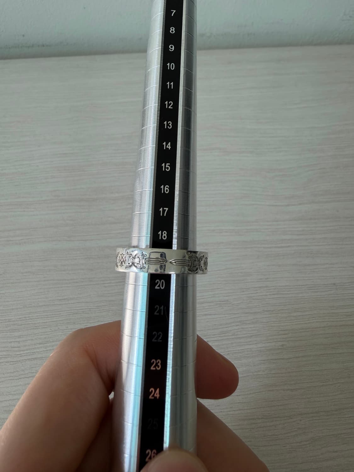 [19호] 크롬하츠 스페이서 대거링 6mm 상품이미지9