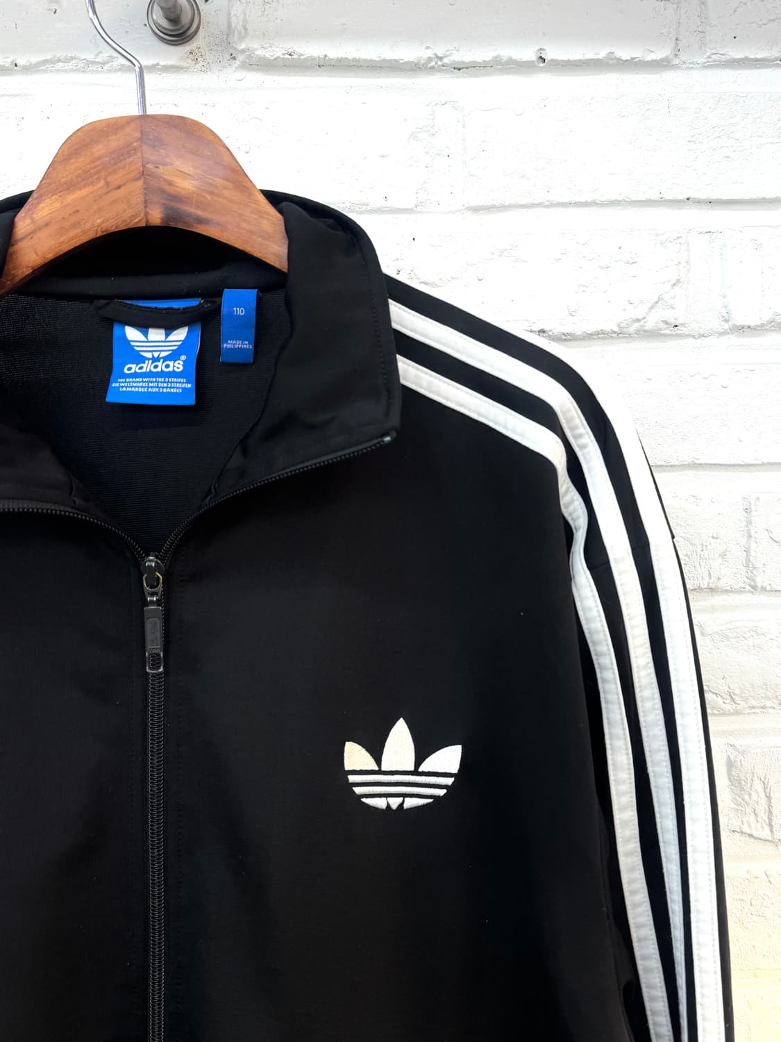 아디다스 블랙 트랙탑 져지 상품이미지4