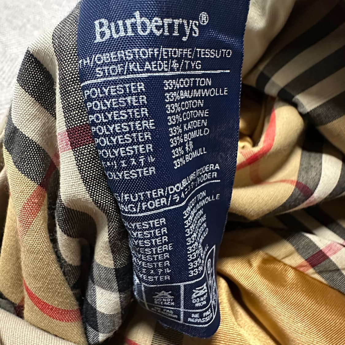 BURBERRYS england made long coat 상품이미지4