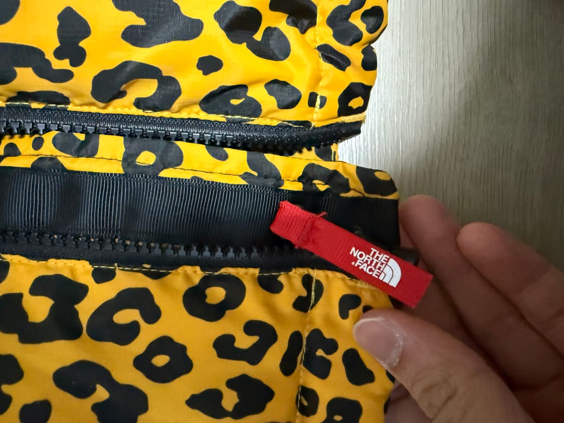 슈프림 노스페이스 11FW 700 레오파드 눕시 M 상품이미지3