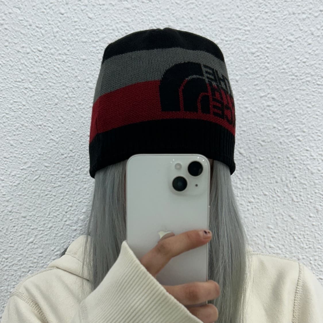 노스페이스 단가라 블랙 비니 상품이미지1