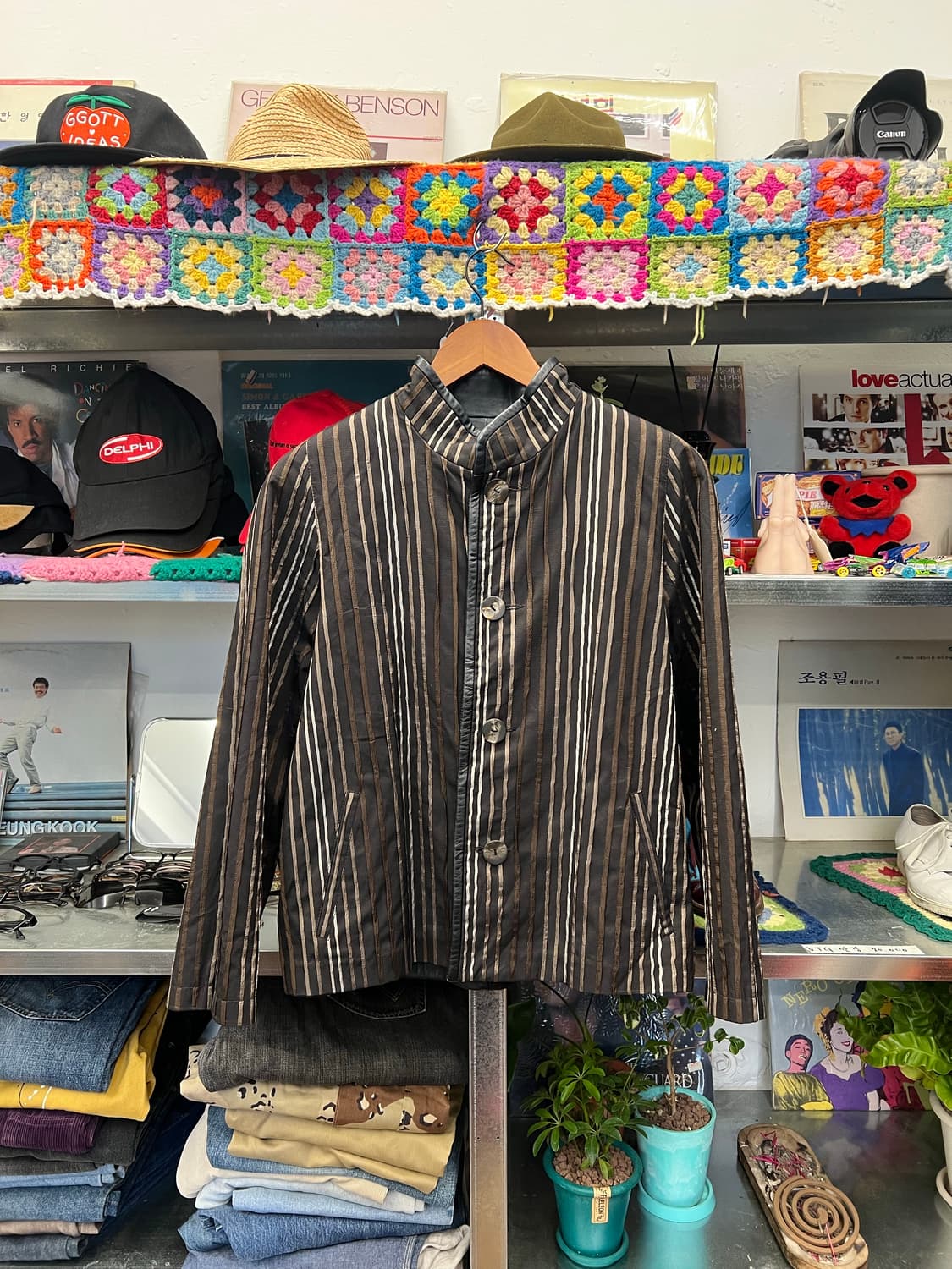 Reversible Leather Jacket – Black 상품이미지2