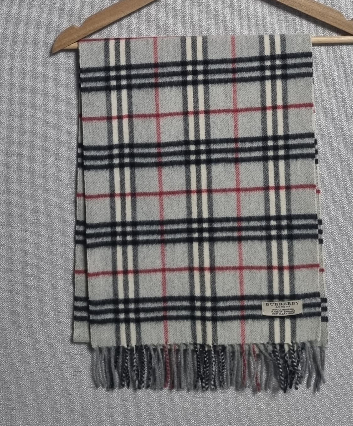 버버리 노바체크 램스울100% 목도리 상품이미지1