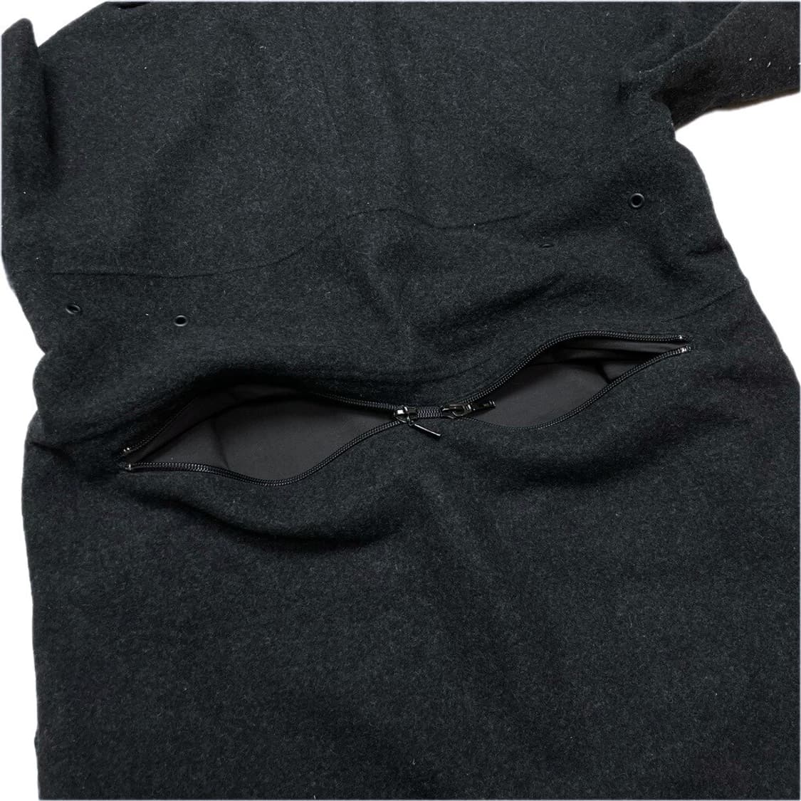 1990‘s snap clothes zip wool jacket 상품이미지3