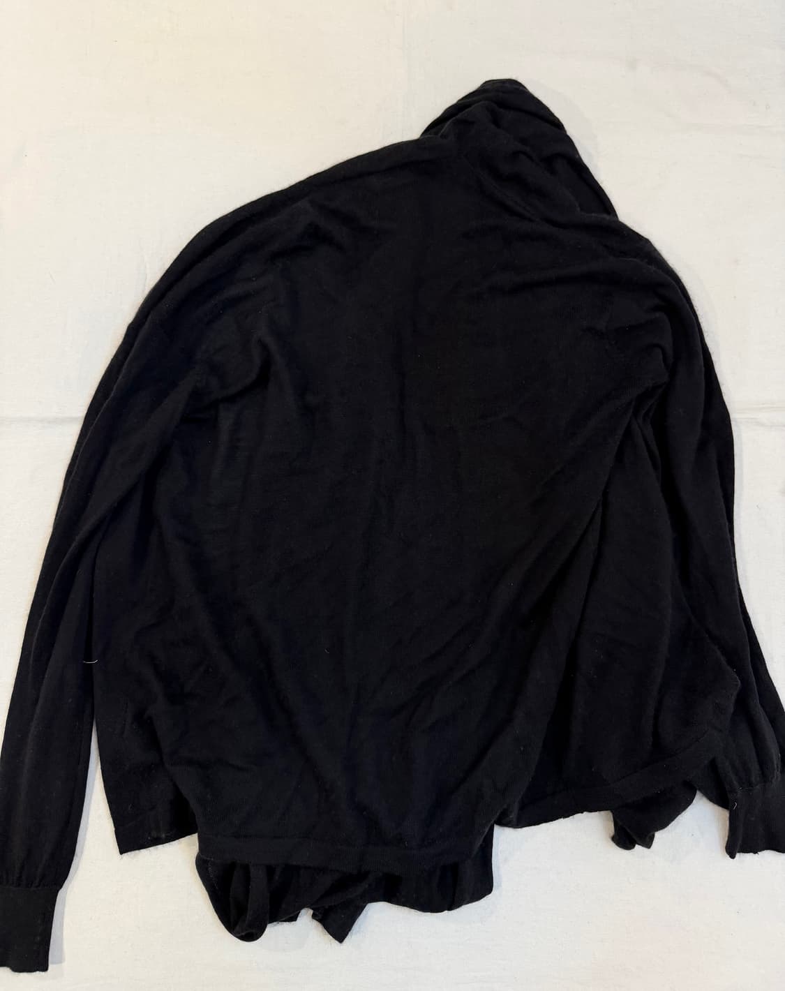 90s 돌체앤가바나 아카이브 드레이프 랩 캐시미어 실크 가디건 상품이미지2