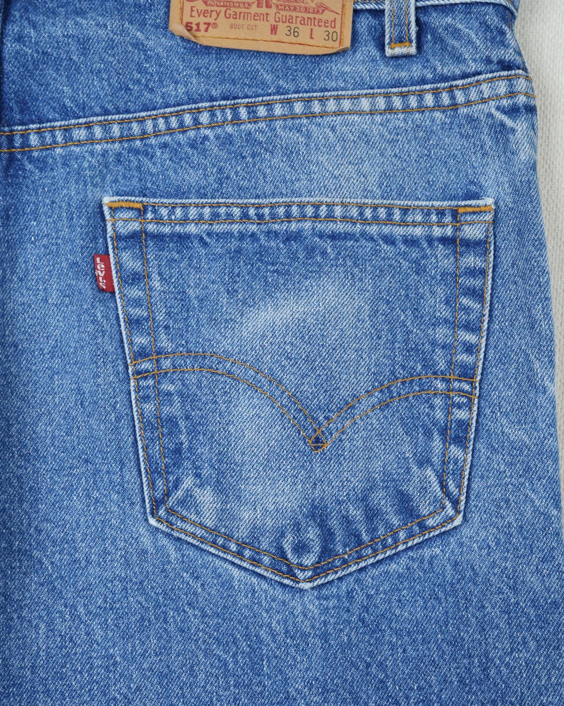 (허리 46) 90s 리바이스 517 부츠컷 데님 팬츠 상품이미지7