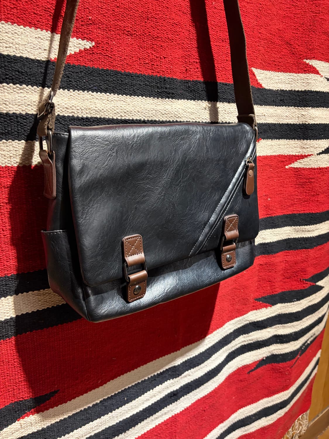 Leather newsboy shoulder bag / 가죽 숄더백 상품이미지2
