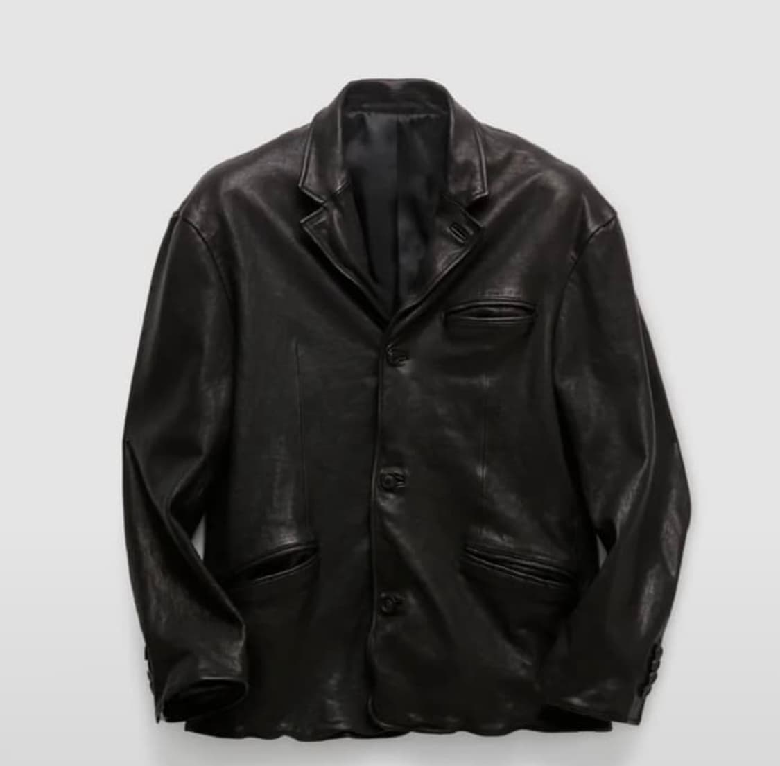 쿠어 램스킨 레더 블레이저 상품이미지1