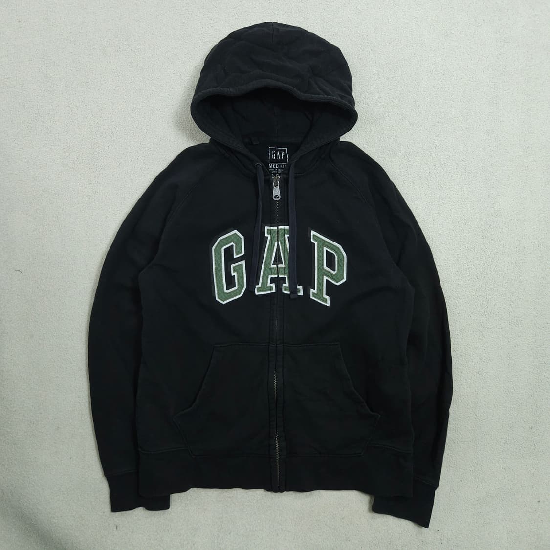 갭 빅로고 후드 집업 M 상품이미지1