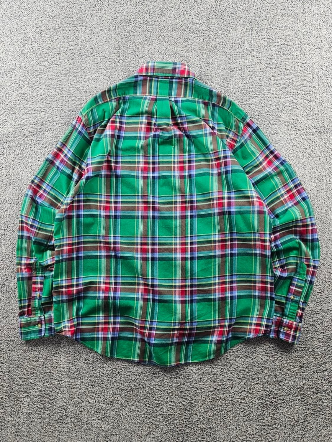 폴로랄프로렌 멀티 타탄 체크 패턴 셔츠 ( XL ) / 10986 상품이미지5