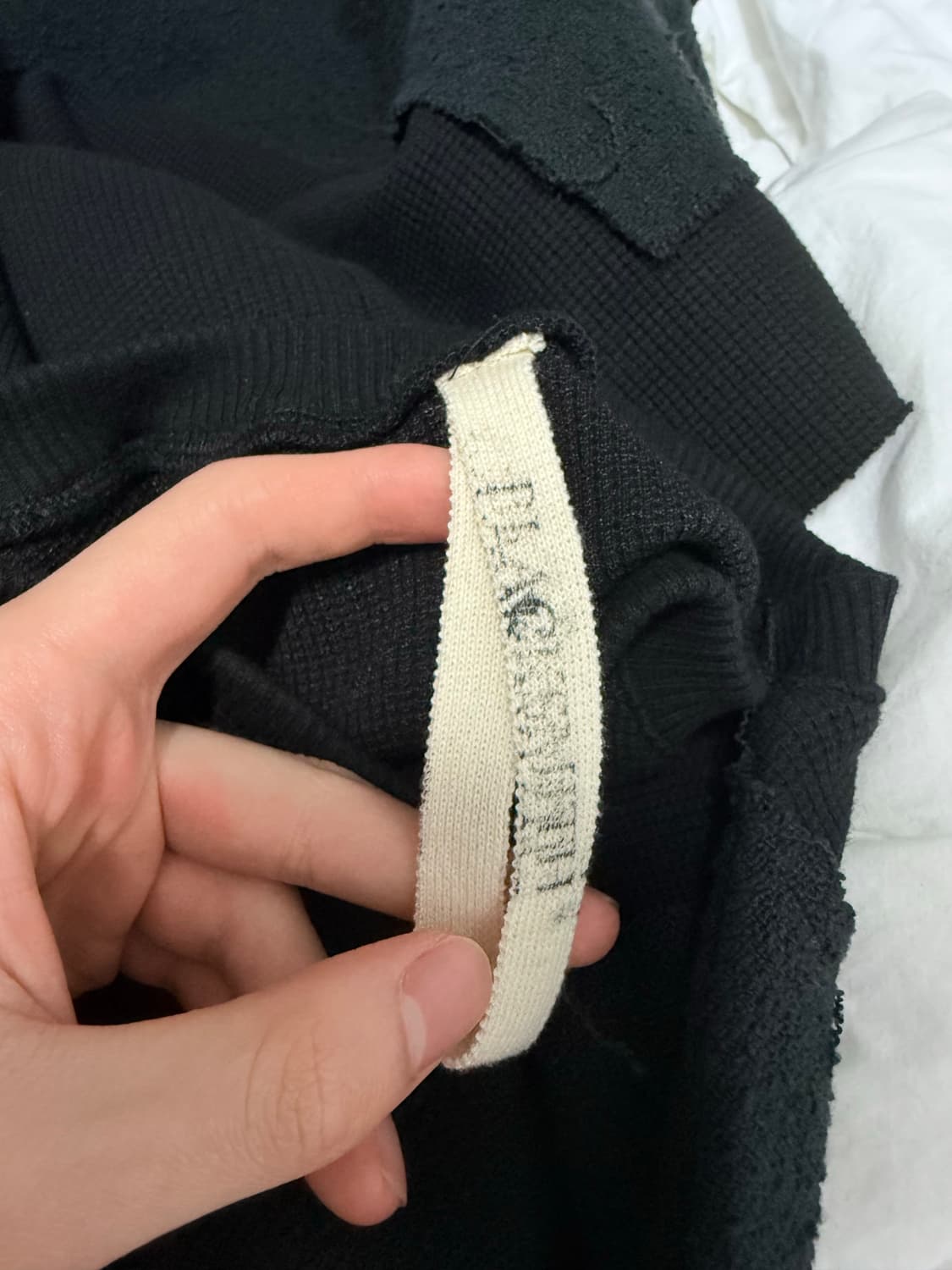 블랙스미스 롱슬리브 블랙 1사이즈(새상품) 상품이미지3