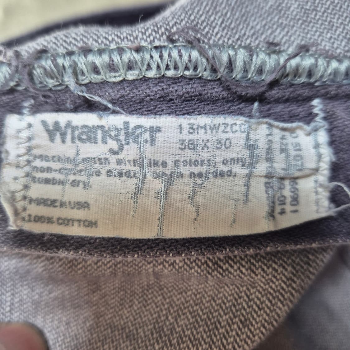 90s 미제 랭글러 그레이진 상품이미지7