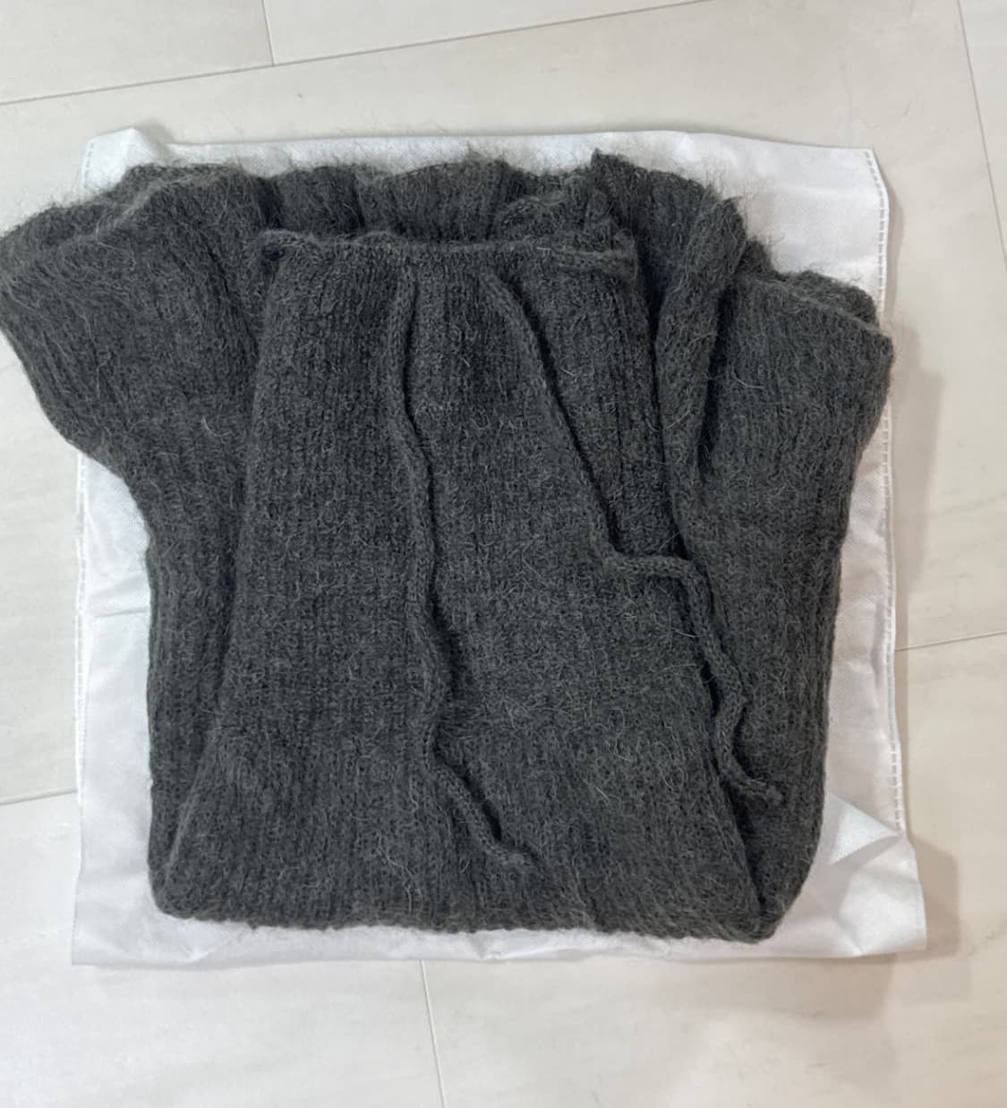 gimaguas 모헤어 블렌드 스커트 s사이즈새상품 상품이미지4