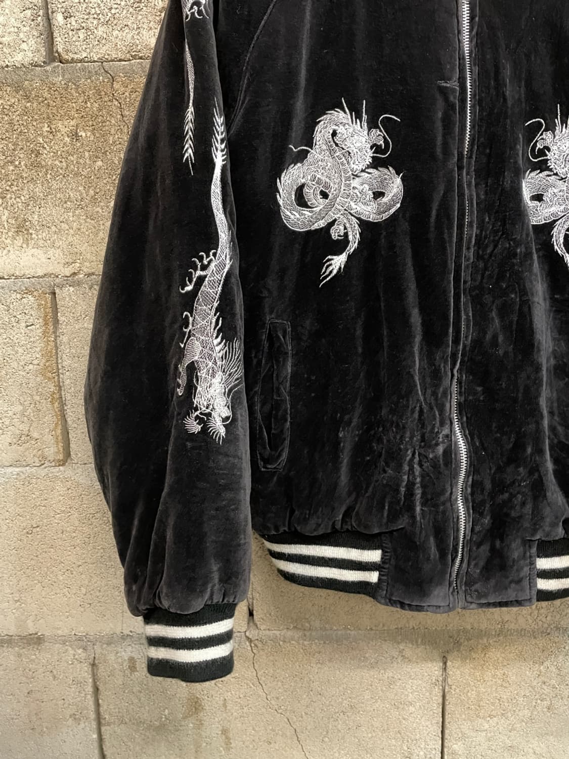 빈티지 TDR 벨벳 스카쟌 상품이미지4