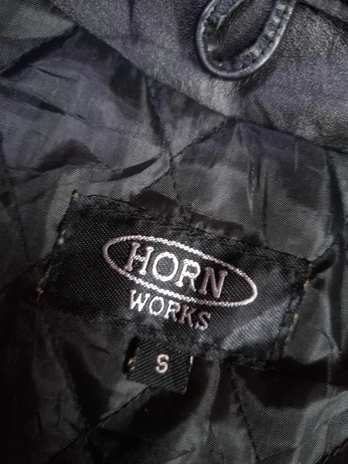 오리지날 일본 HORN WORKS 리얼레더 싱글 라이더자켓  상품이미지3
