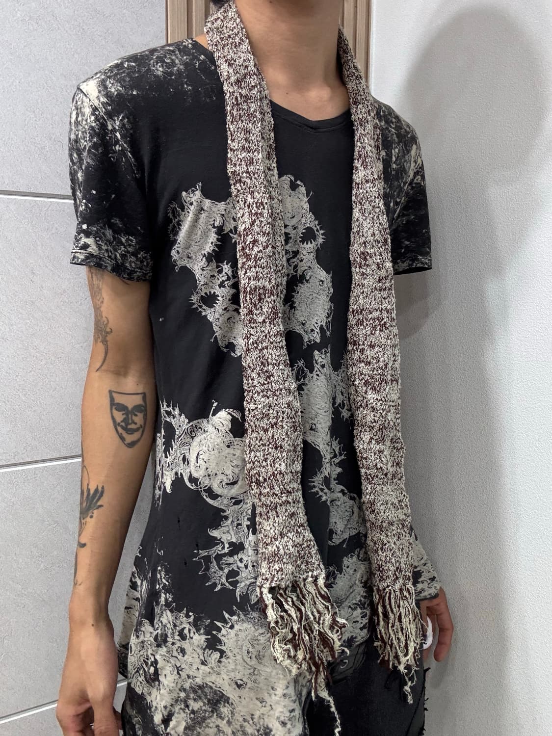 17. Y2K Brown scarf 2.2 상품이미지2