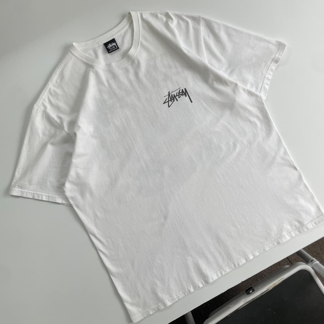 Stussy  스투시 키튼 화이트 반팔 티셔츠 상품이미지2