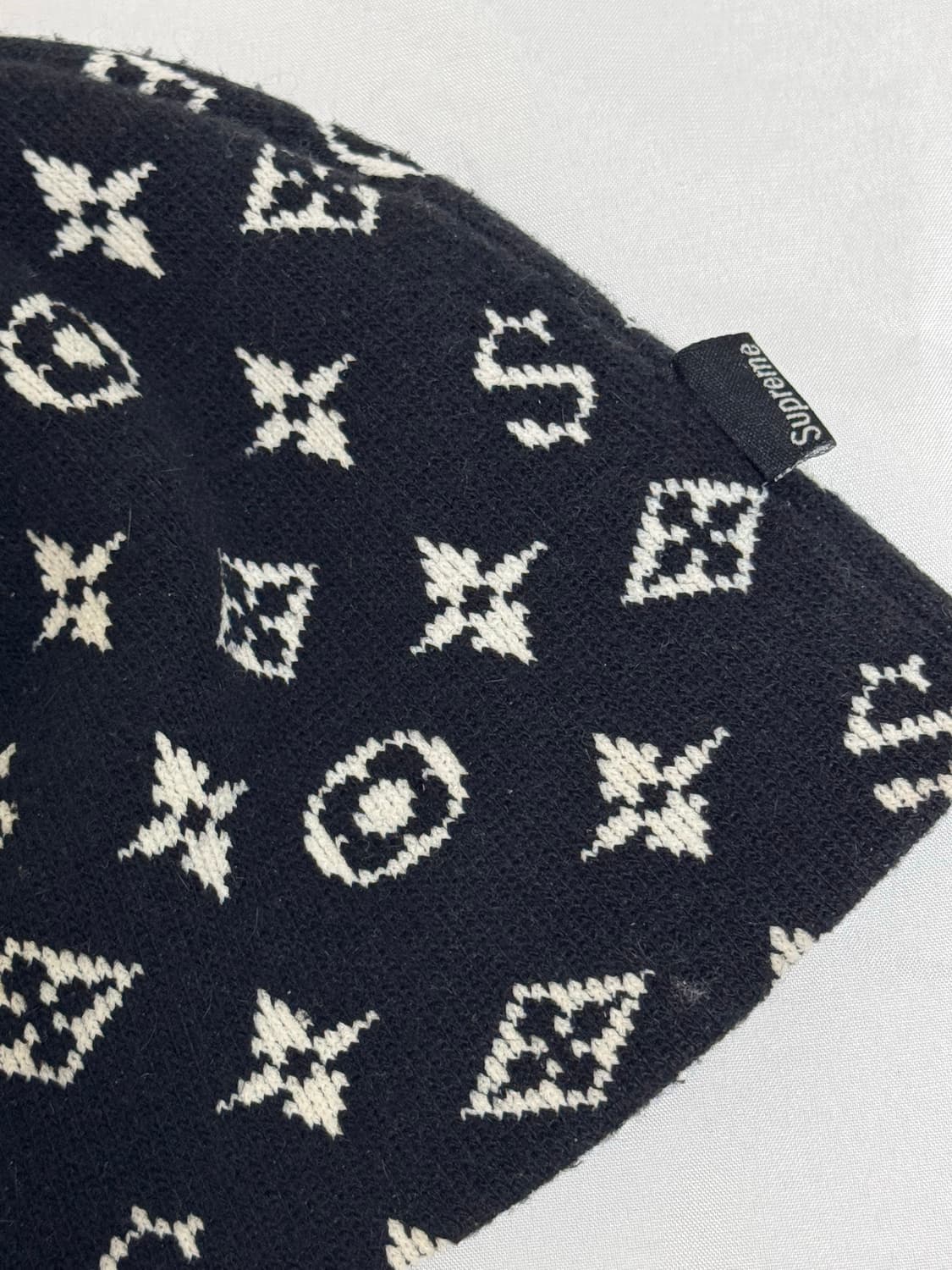 슈프림 x 루이비통 패러디 비니 2000-fw 상품이미지4