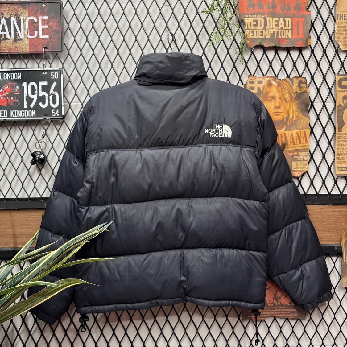 00s 노스페이스 클래식 눕시 다운 패딩 자켓 블랙 상품이미지2