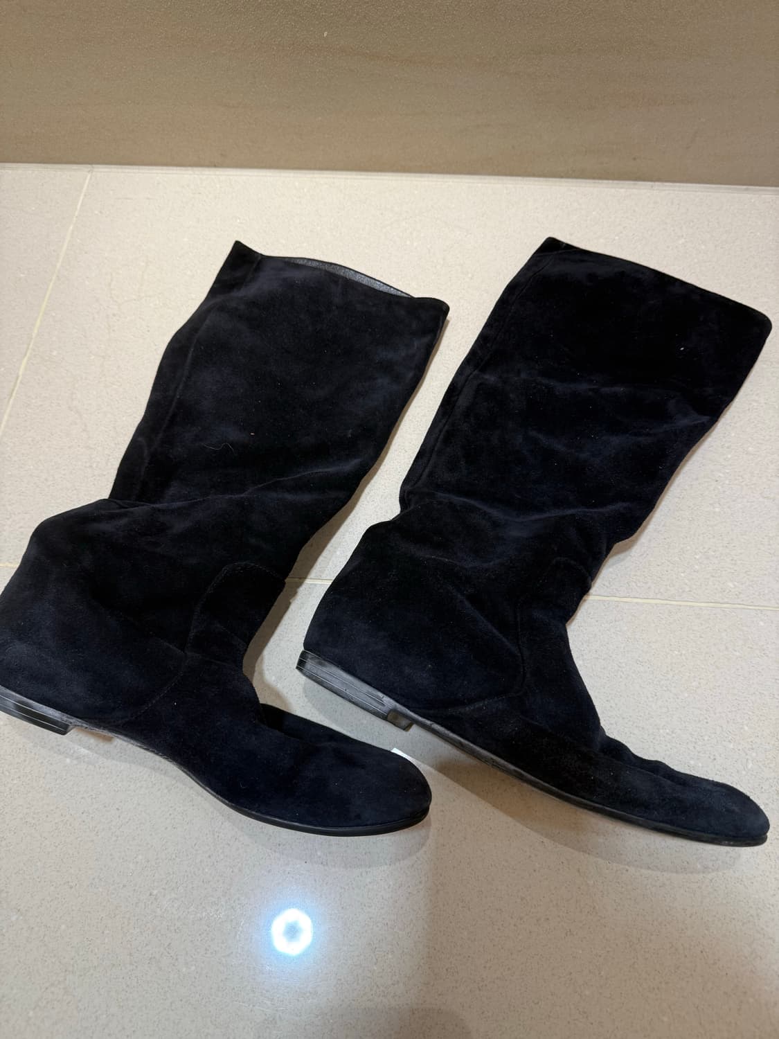 쥬세페자노티 스웨이드 부츠 37 롱부츠 여자구두 여자부츠 상품이미지8