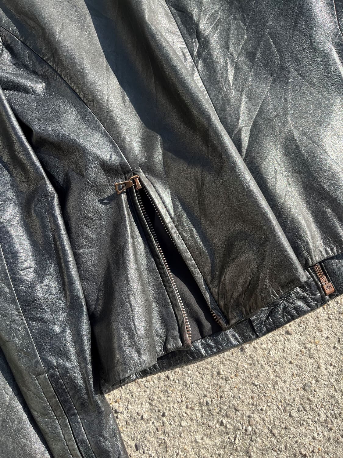 Theory 크롭 가죽 자켓  상품이미지8